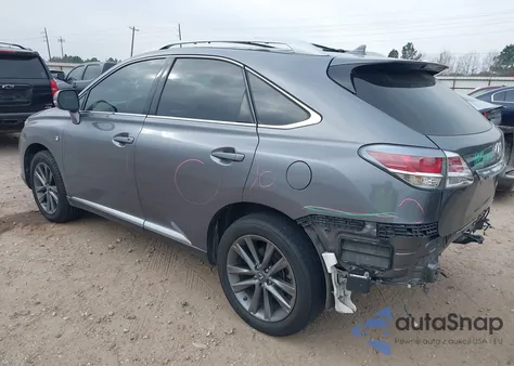 2013 Lexus Rx 350 F Sport from USA, damaged, VIN 2T2BK1BA5DC169579